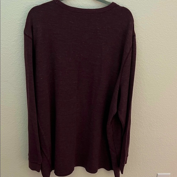 Sonoma Men's Dark Red Crewneck Sweater - Picture 3 of 3